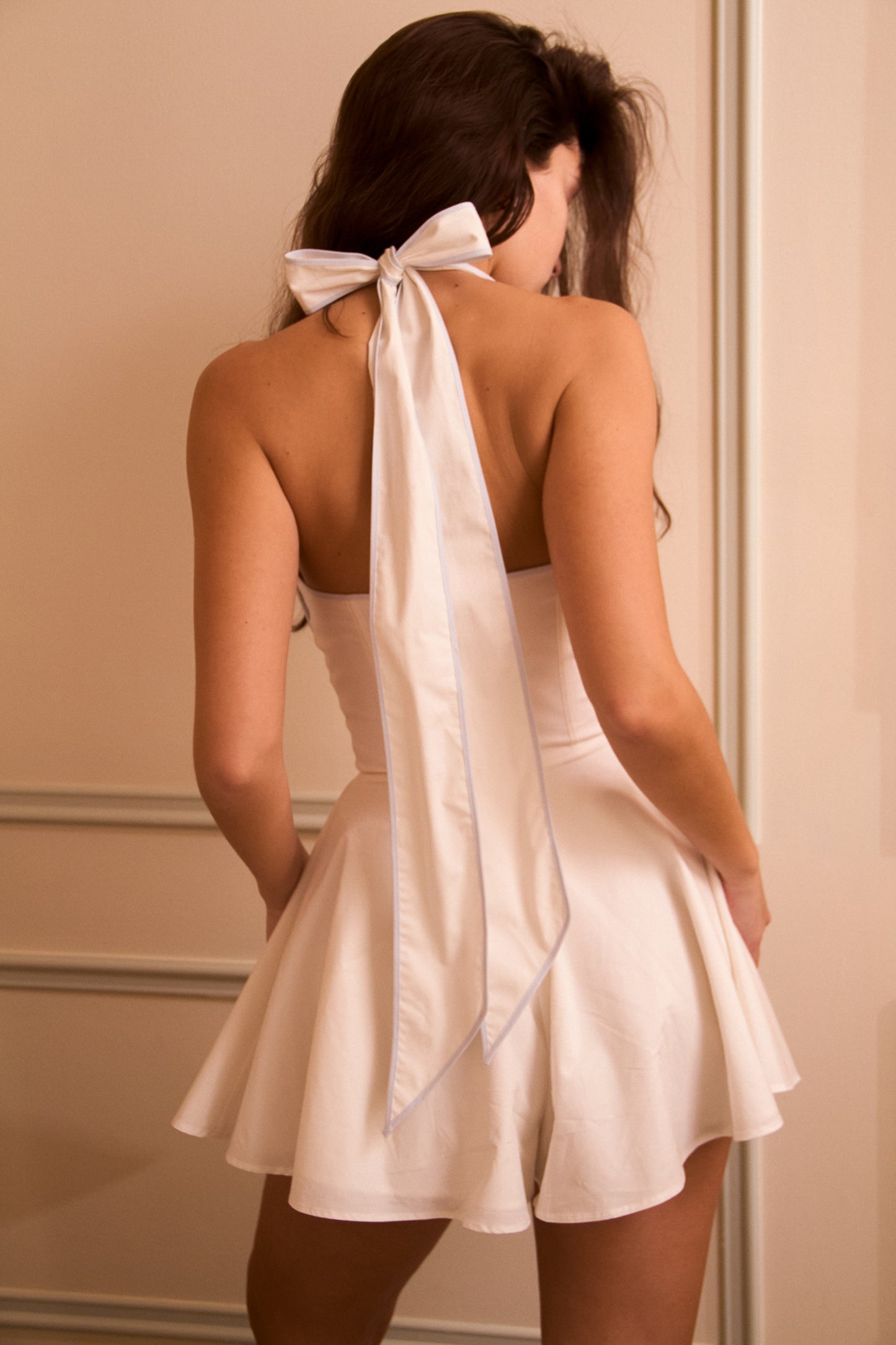 Daisy Halter Neck Playsuit