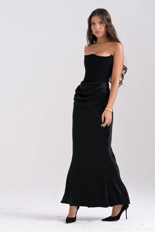 Rosabella Strapless Corset Dress