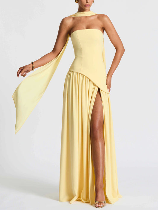 Blair Pleated Maxi Dress