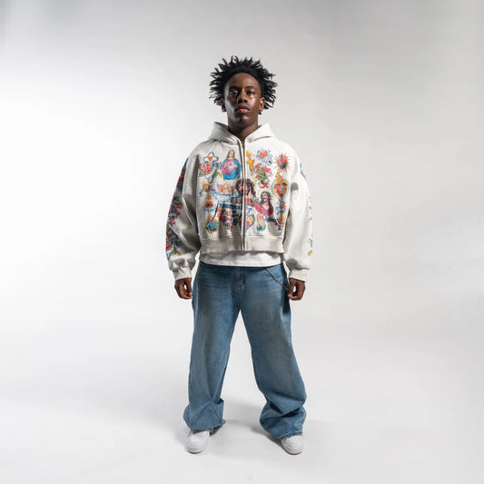 Faith Unisex Cropped Hoodie