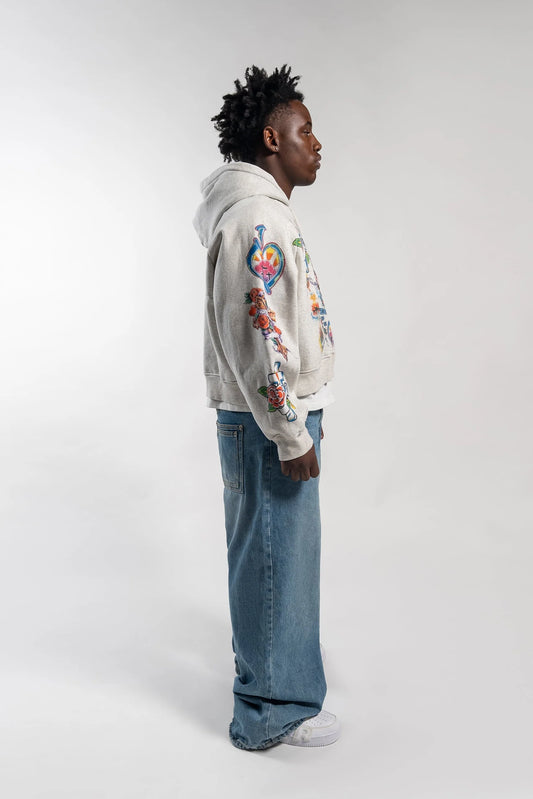 Faith Unisex Cropped Hoodie