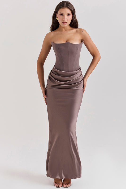 Rosabella Strapless Corset Dress