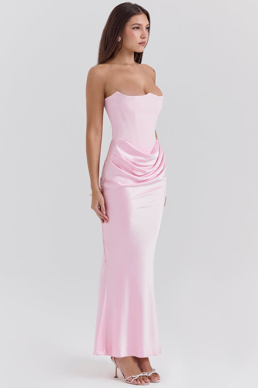 Rosabella Strapless Corset Dress