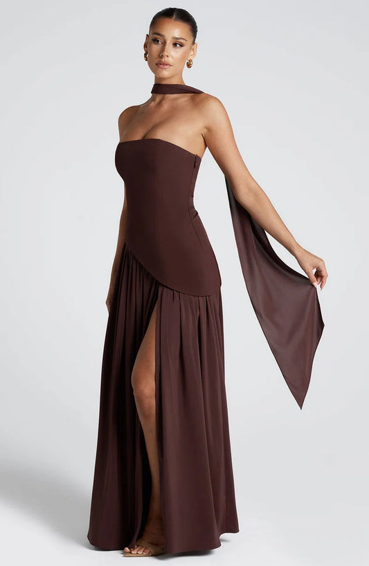 Blair Pleated Maxi Dress