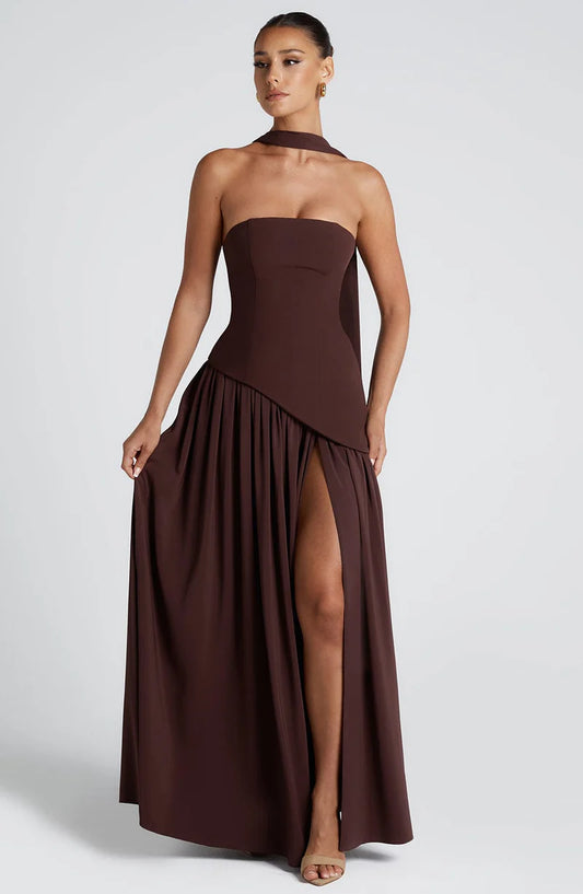 Blair Pleated Maxi Dress